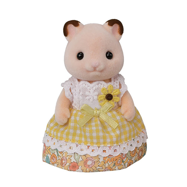 Epoch Sylvanian Families FS-61 Sunflower Theme Hamster Family Set