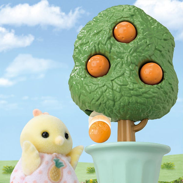 Sylvanian Families Epoch FS-62 Doll Set  Citrus Bird Family