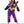 Load image into Gallery viewer, SAZAC Kigurumi Pajamas - Glow-in-the-Dark Evangelion Unit-01 Cosplay Costume
