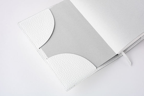 Hobonichi Techo 2026 A6 Original Planner Cover ARTS&SCIENCE Matte Shrink Leather White