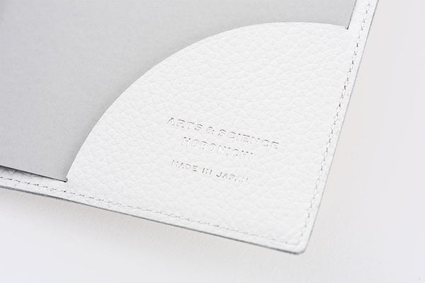 Hobonichi Techo 2026 A6 Original Planner Cover ARTS&SCIENCE Matte Shrink Leather White