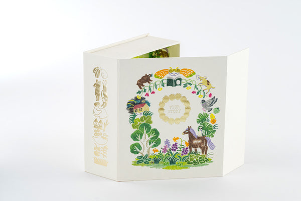 Hobonichi 5-Year Planner 2026 Iyo Okumi “Haconiwa” Embroidered Cover Gift Set