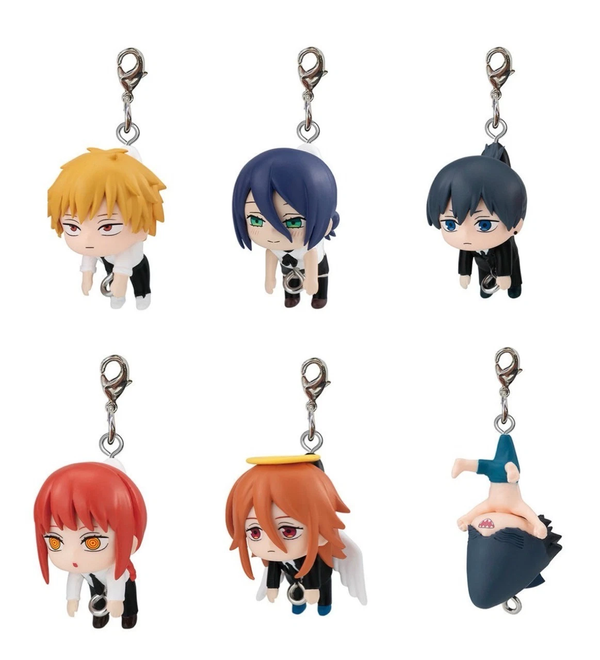 Chainsaw Man Reze Arc Pinch and Connect Mascot Capsule Toy Set (Lobster Clasp)