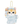 Load image into Gallery viewer, mofusand – Mofumofu Journey Statue of Liberty Meow Mascot Keychain
