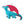 Load image into Gallery viewer, Pokemon Soaring Dreams Salamence Plush Badge
