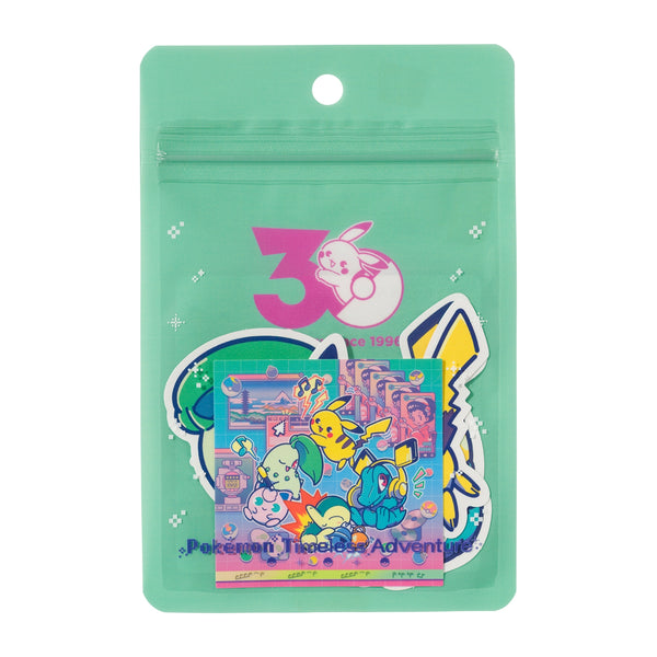 Pokemon Timeless Adventure Johto Sticker Set 5 Pack