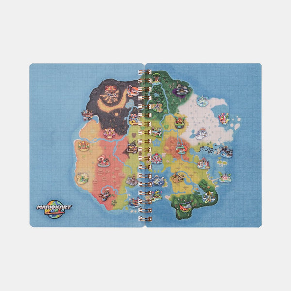 Mario Kart World B6 Ring Notebook