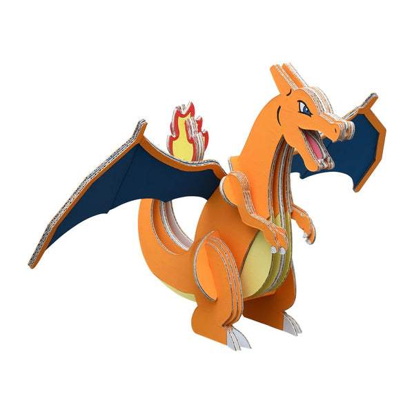 Pokemon Charizard Cardboard Craft Kit DIY Assembly Hobby Toy
