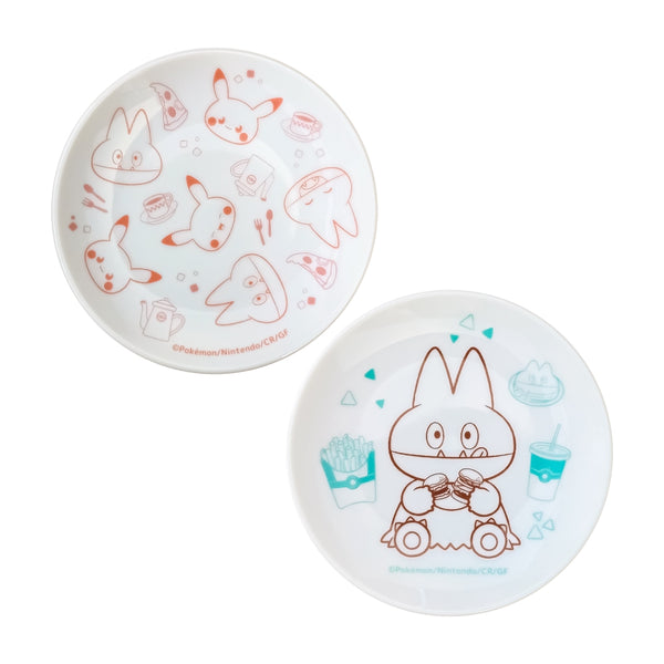 Pokemon Pokepeace Diner Ceramic Small Plates Set (2 Pieces)