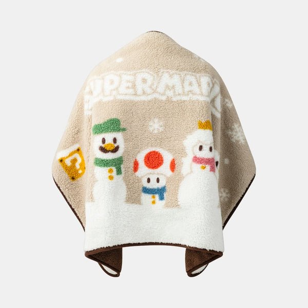 Super Mario Winter Collection Cushion Blanket
