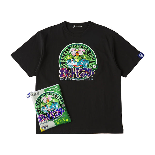 Pokemon Green Game Cartridge Style T-Shirt
