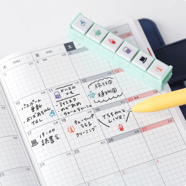 Hobonichi Techo 2026 Moomin Pochitto6 Stamp