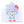 Load image into Gallery viewer, SONIC&amp;FRIENDS x Sanrio Plush Keychain Sonic the Hedgehog &amp; Hello Kitty
