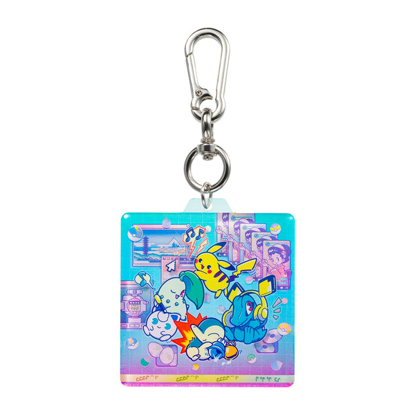 Pokemon Timeless Adventure Johto Acrylic Keychain
