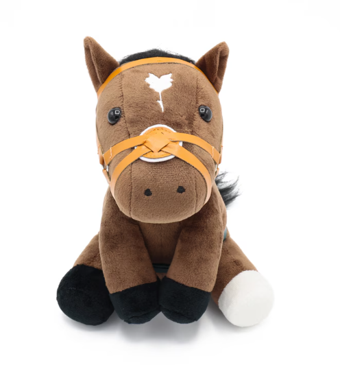 Idol Horse Tastiera Queen Elizabeth II Cup 2025 Plush Toy M Size