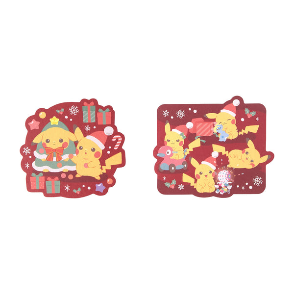 Pokemon Pikachu Christmas Preparations Mini Card Set – 2 Designs
