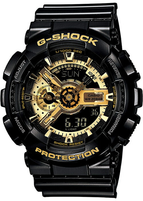 Casio G-SHOCK GA-110GB-1AJF Black × Gold Series Watch