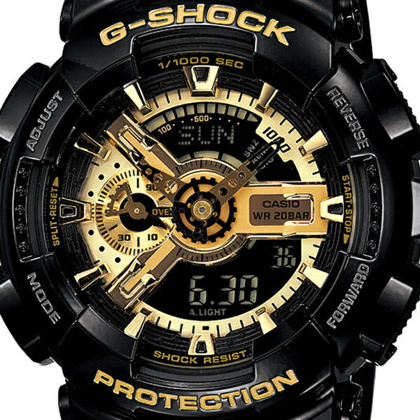 Casio G-SHOCK GA-110GB-1AJF Black × Gold Series Watch