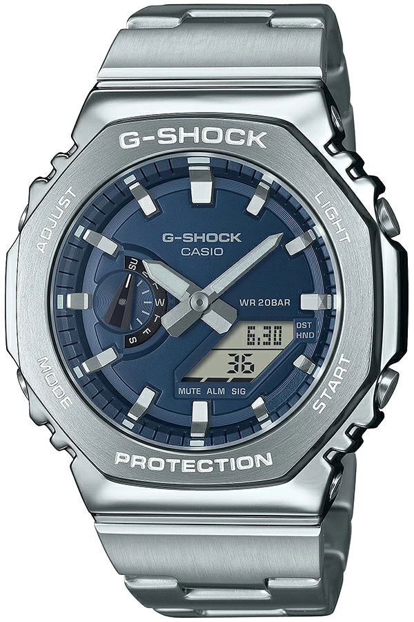 CASIO G-SHOCK GM-2110D-2BJF Digital Analog Metal Watch
