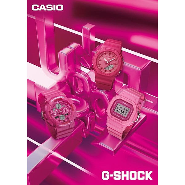 Casio G-SHOCK GMA-S140PP-4AJF Power Pink Shock Resistant 20ATM Water Resistant Resin Watch