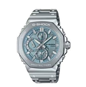 Casio G-Shock GMC-B2100AD-2AJF full metal blue solar Bluetooth watch with analog-digital display

