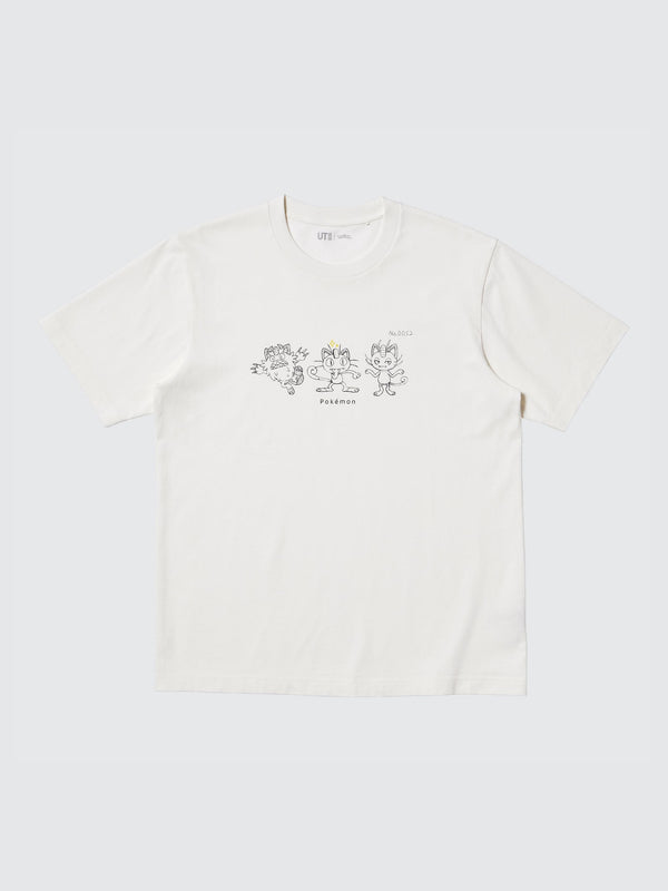 UNIQLO  Pokemon Sketch Art Unisex Graphic T‑Shirt  480348