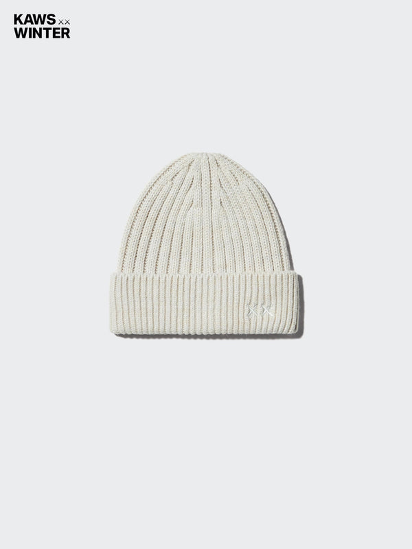 KAWS x UNIQLO Winter HEATTECH Knit Beanie Hat