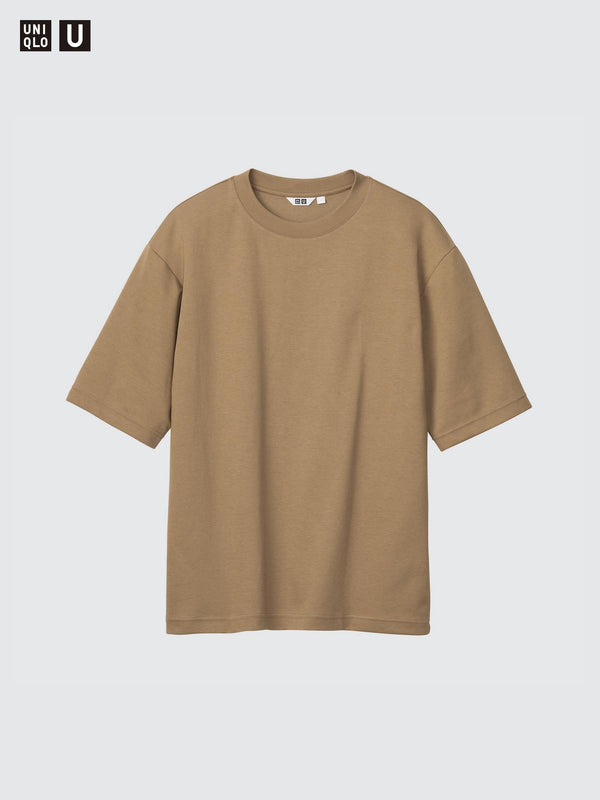 Uniqlo AIRism Cotton Oversized T-Shirt Half Sleeve