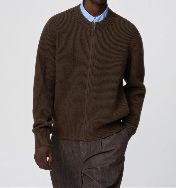 UNIQLO : C Crew Neck Full-Zip Cardigan