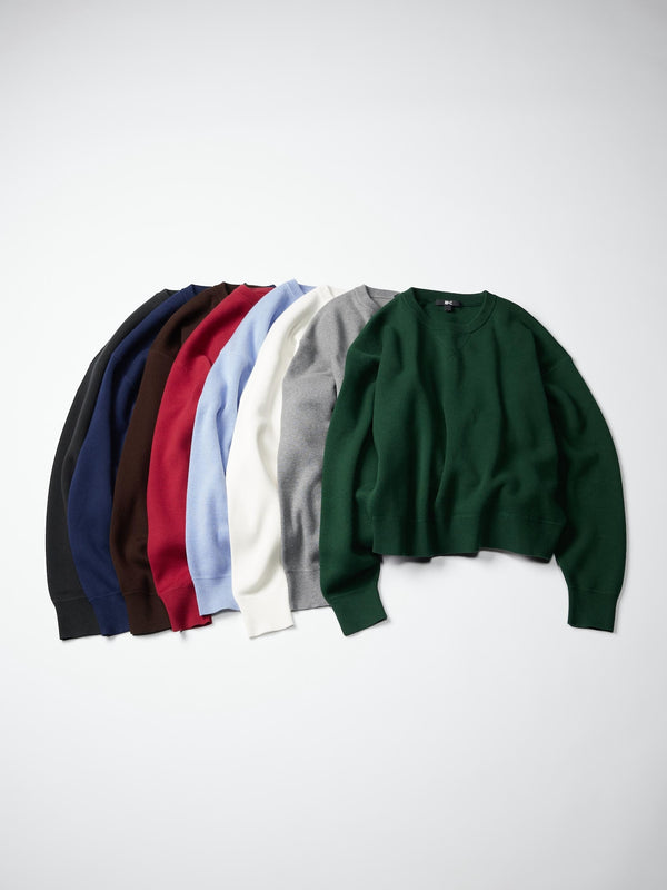 Uniqlo C Smooth Cotton Crew Neck Sweater