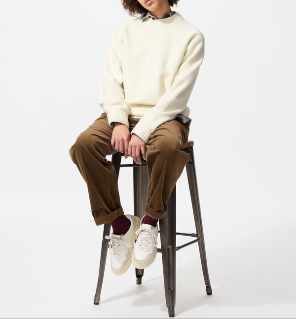 Soufflé Yarn Crew Neck Sweater