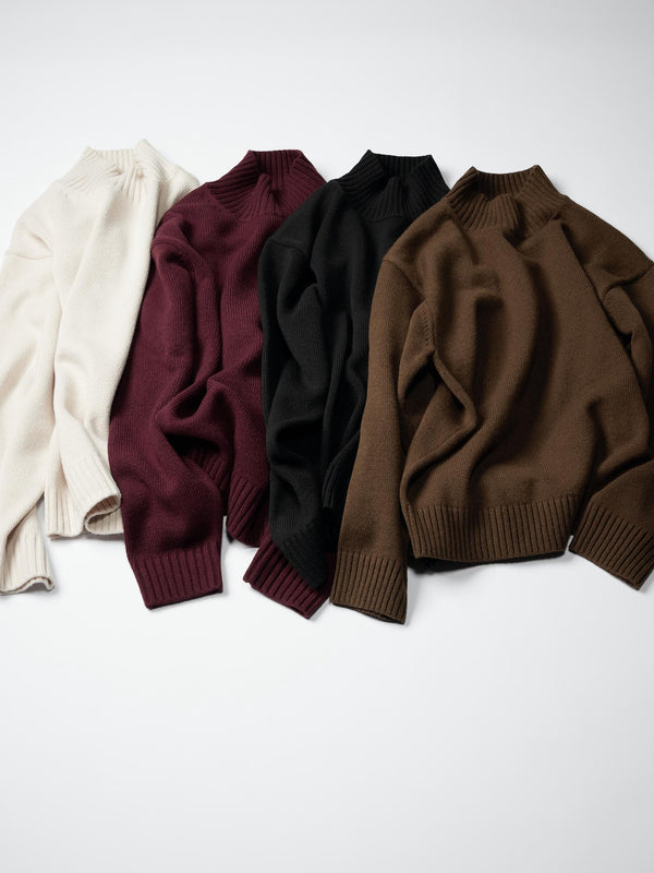 UNIQLO : C Low Gauge High Neck Sweater