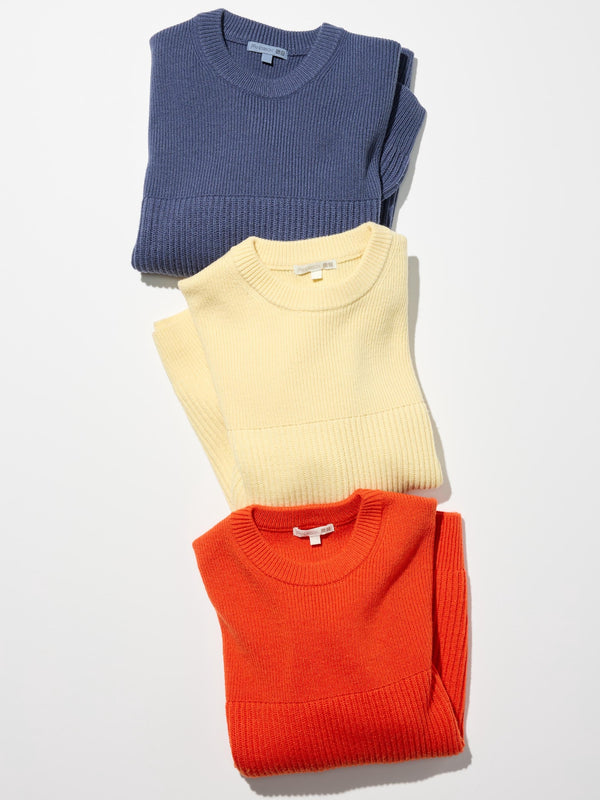UNIQLO and JW ANDERSON Ribbed Crew Neck Sweater