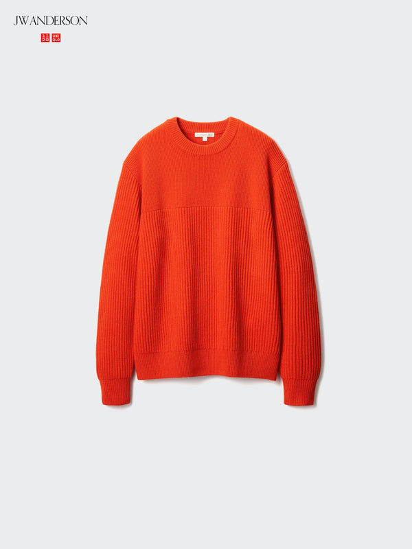 UNIQLO and JW ANDERSON Ribbed Crew Neck Sweater