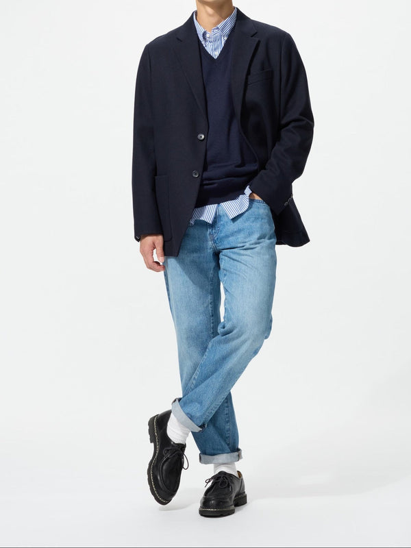 Uniqlo Extra Fine Merino Wool V-Neck Vest