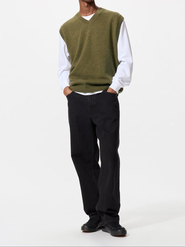 Uniqlo Knit V-Neck Vest
