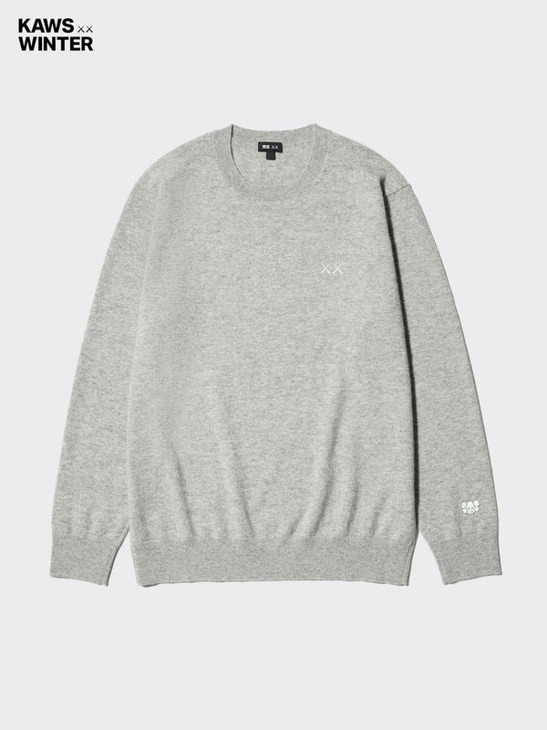Uniqlo KAWS Winter Cashmere Crew Neck Sweater