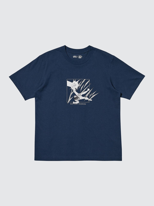 UNIQLO Captain Tsubasa Manga UT T-Shirt Shueisha 100th Anniversary Graphic Cotton Tee