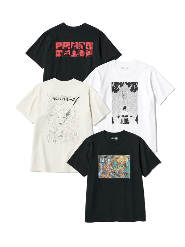 UNIQLO Manga UT Shueisha 100th Anniversary NARUTO Graphic Cotton T-Shirt