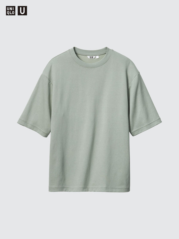 Uniqlo AIRism Cotton Oversized T-Shirt Half Sleeve