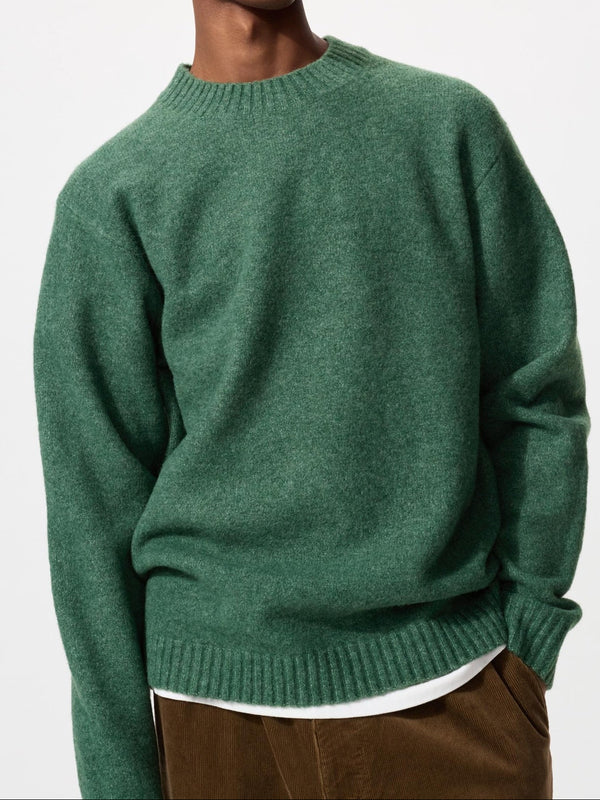 Soufflé Yarn Crew Neck Sweater