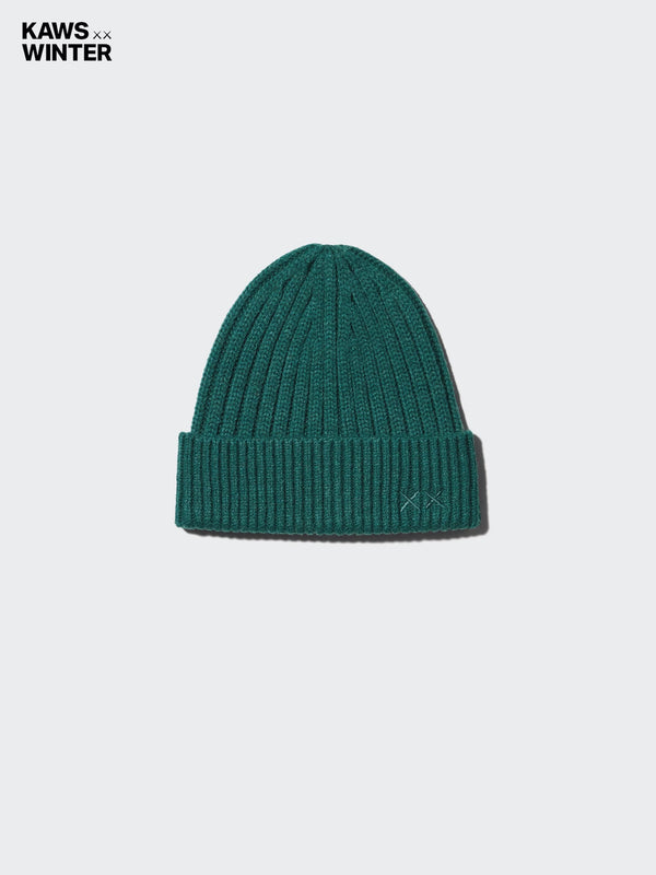 KAWS x UNIQLO Winter HEATTECH Knit Beanie Hat