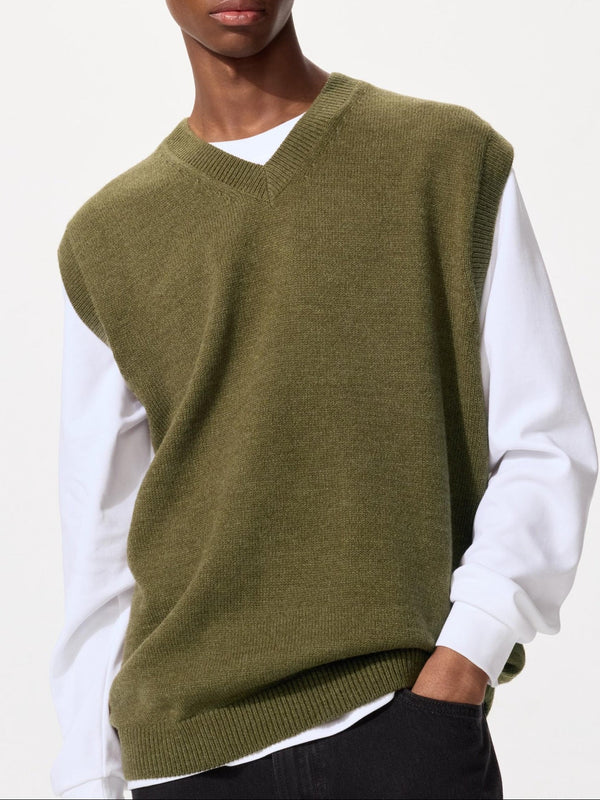 Uniqlo Knit V-Neck Vest