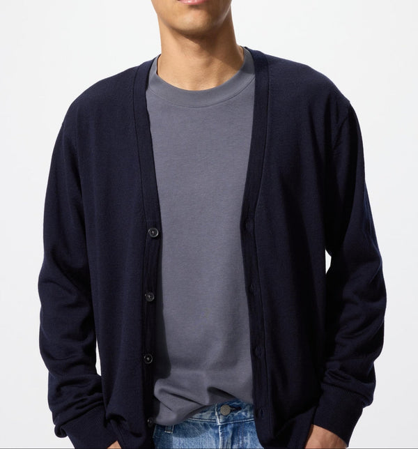 Uniqlo Merino V-Neck Cardigan