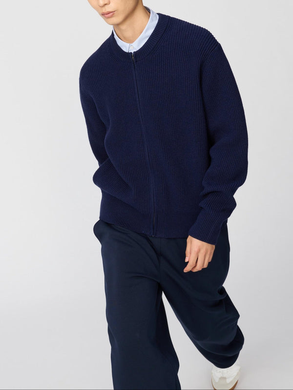 UNIQLO : C Crew Neck Full-Zip Cardigan