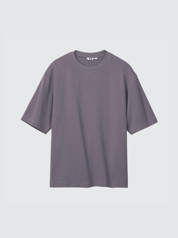 Uniqlo AIRism Cotton Oversized T-Shirt Half Sleeve