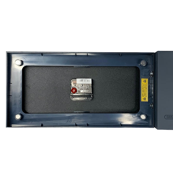 Dulton H21-0362GY Rectangular Dual-Sided Wall Clock