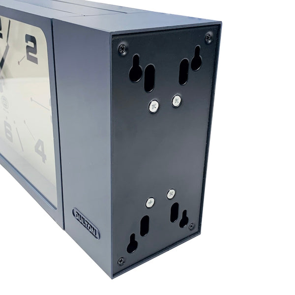 Dulton H21-0362GY Rectangular Dual-Sided Wall Clock