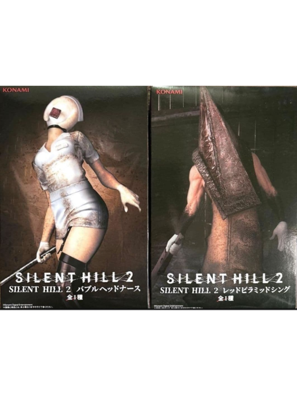 Silent Hill 2 Red Pyramid Thing & Bubble Head Nurse Figure Set