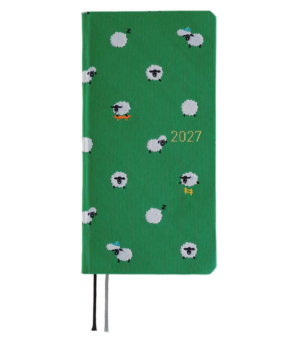 Hobonichi Techo 2027 Weeks Sheep Sheep Sheep Planner